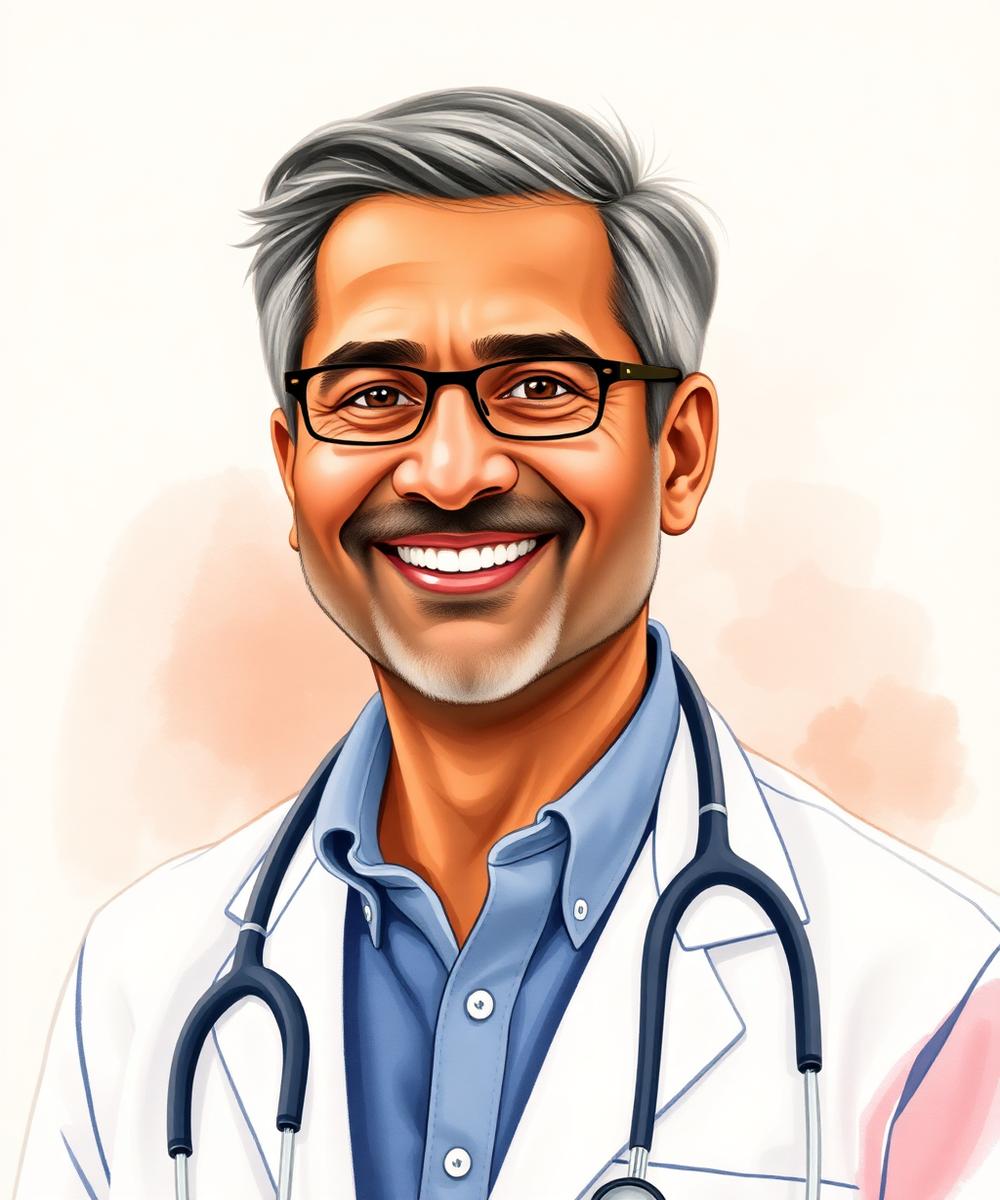 Portrait of Dr. Sanjay Singh, Consultant Pediatrician