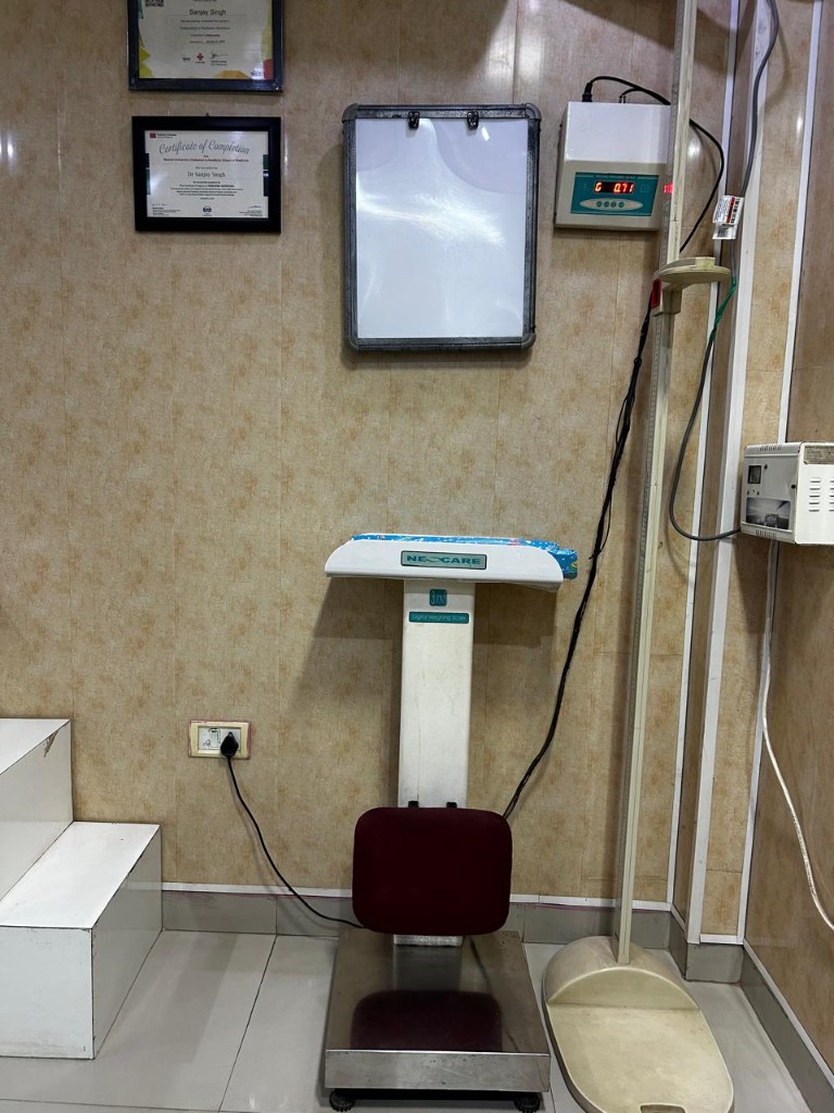 Pediatric growth measurement scale